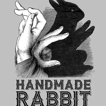 Artwork thumbnail, Handmade Rabbit by BlackLineWhite