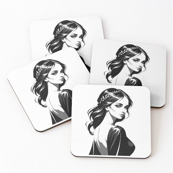 Item preview, Beauty in Figures: The Appeal of Women's Silhouettes in Digital Art designed and sold by Artedig.