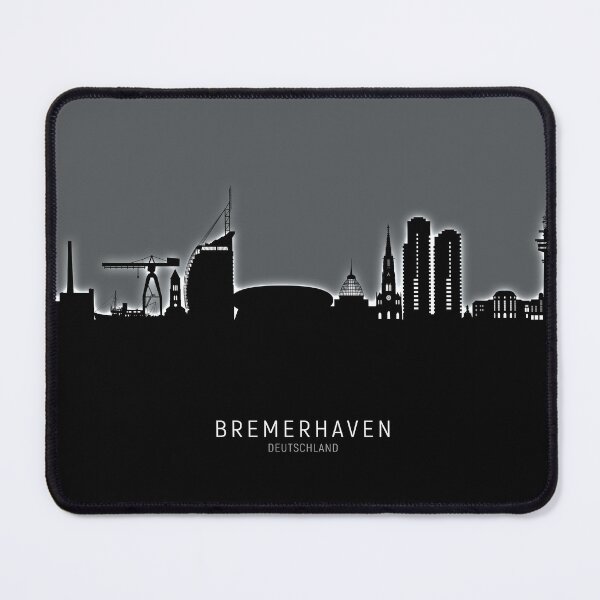 Item preview, Bremerhaven Germany Skyline designed and sold by ArtPrints.
