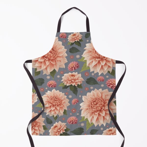 Item preview, Dahlia Flower Pattern design designed and sold by chathai.
