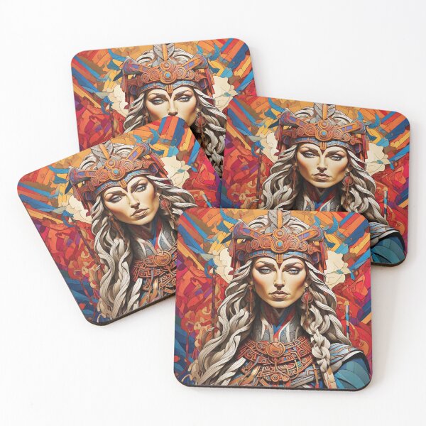 Item preview, Stylized Colorful Frigg designed and sold by Philip-p22.