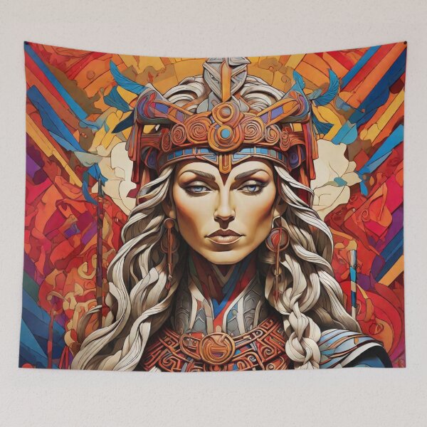 Item preview, Stylized Colorful Frigg designed and sold by Philip-p22.