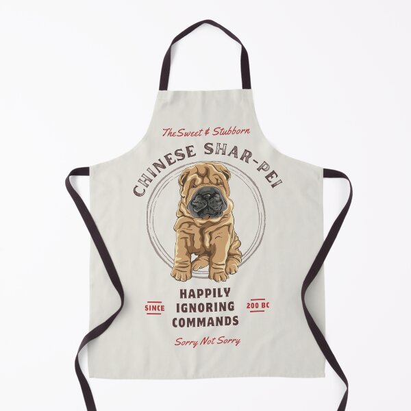 Item preview, stubborn and lovable chinese shar-pei designed and sold by Shadyfruit.