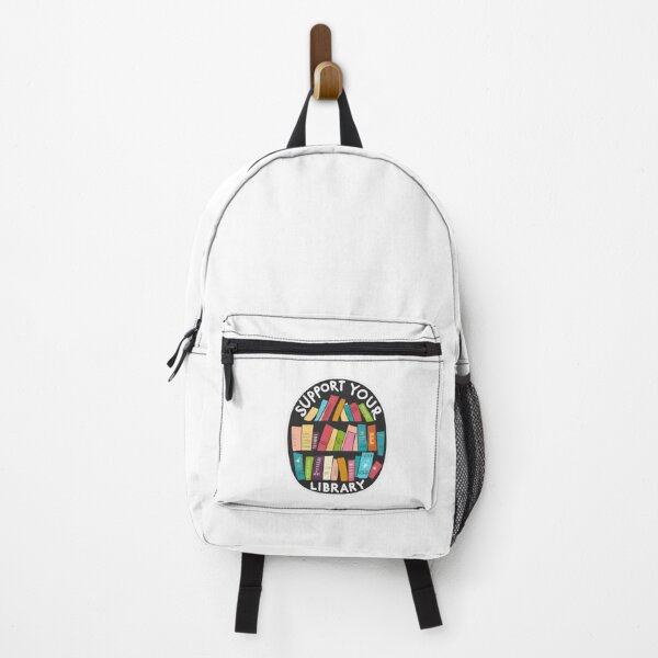 Item preview, Support Your Local Library Delicate Sketch With illuminations Scattered Touches of Colors designed and sold by sadedream.