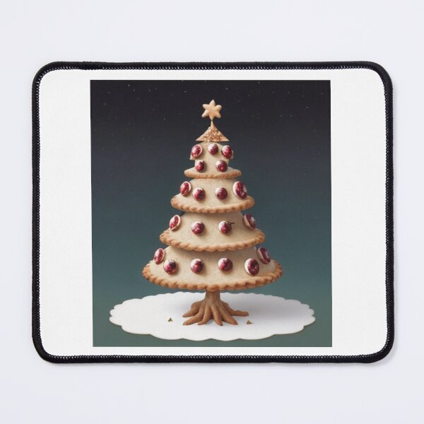 Item preview, Mince pie Xmas Tree designed and sold by NeilODonnell.