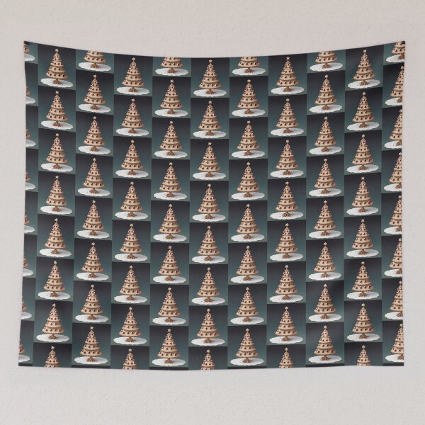 Item preview, Mince pie Xmas Tree designed and sold by NeilODonnell.
