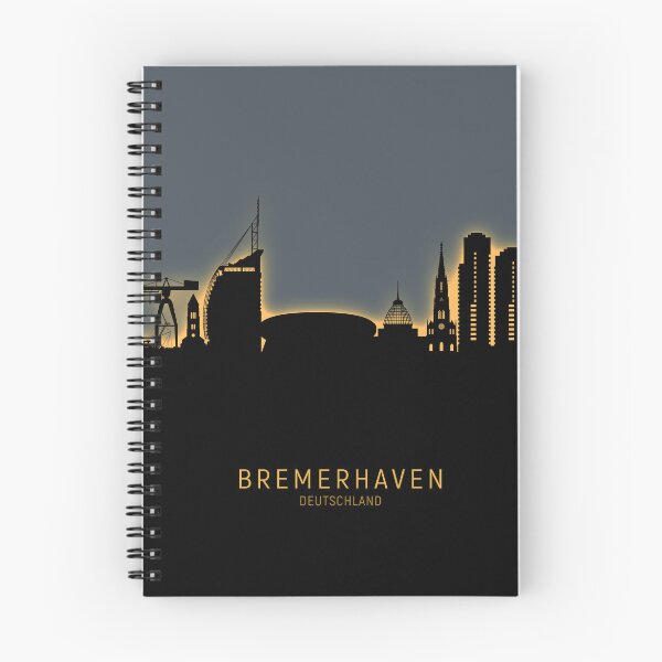 Item preview, Bremerhaven Germany Skyline designed and sold by ArtPrints.