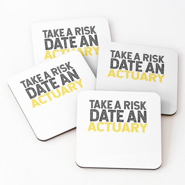 Item preview, Take A Risk Date An Actuary designed and sold by TeesYouWant.