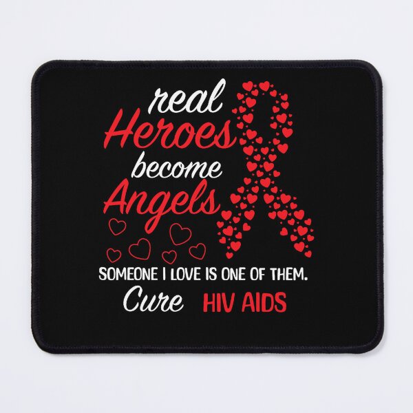 Item preview, HIV AIDS Awareness Real Heroes Become Angels World AIDS Day (1) designed and sold by defabiosofxs.