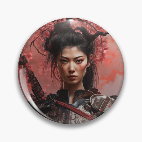 Item preview, Samurai Princess Cherry Blossom Beauty designed and sold by NeuroBrush.