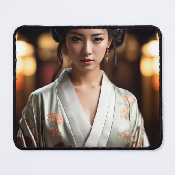 Item preview, amazing anime japanese kimono portrait wall art designed and sold by Kimono Art  Collection.