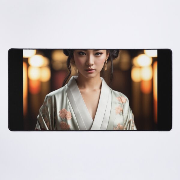 Item preview, amazing anime japanese kimono portrait wall art designed and sold by Kimono Art  Collection.