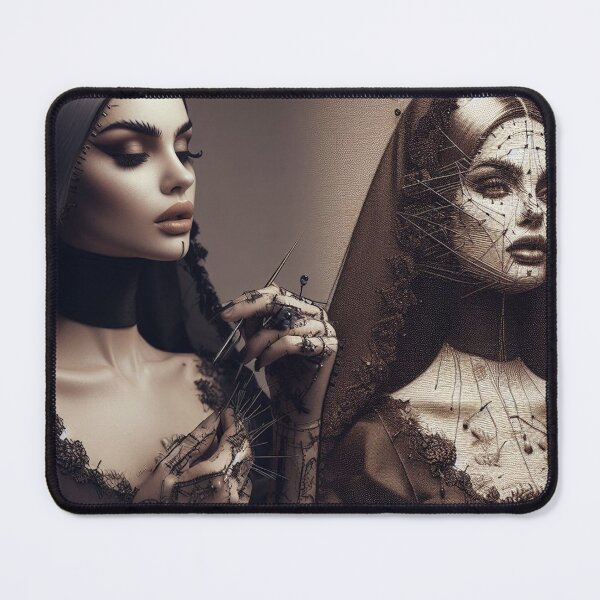 Item preview, Beautiful bride Aristocratic Gothic Widow  designed and sold by AiPoliviosArt.