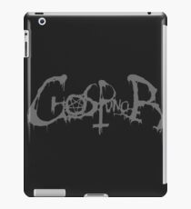 Ghostpuncher Logo Gray iPad Case/Skin
