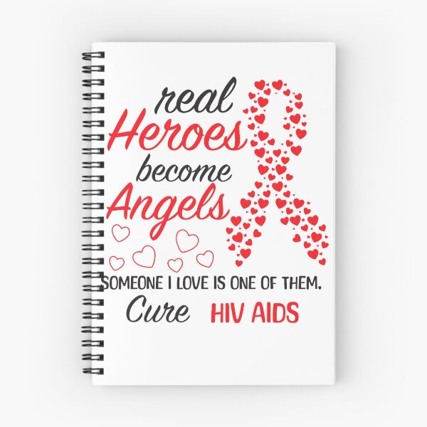 Item preview, HIV AIDS Awareness Real Heroes Become Angels World AIDS Day designed and sold by defabiosofxs.