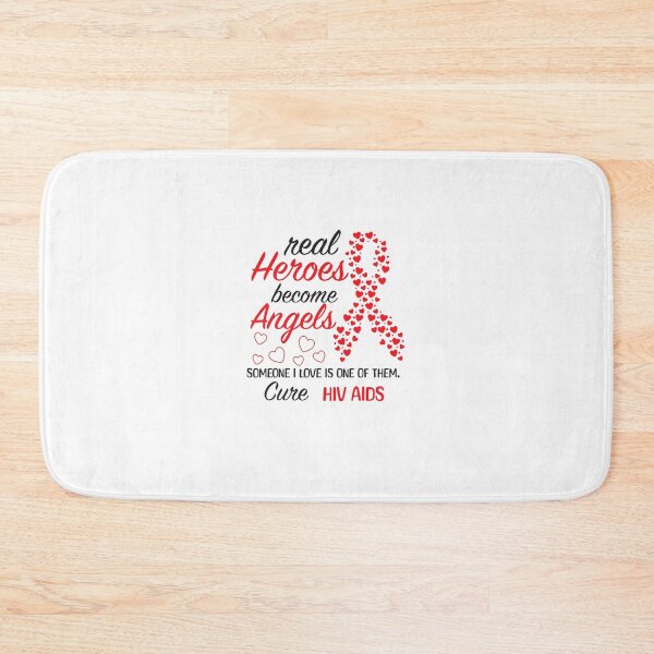 Item preview, HIV AIDS Awareness Real Heroes Become Angels World AIDS Day designed and sold by defabiosofxs.