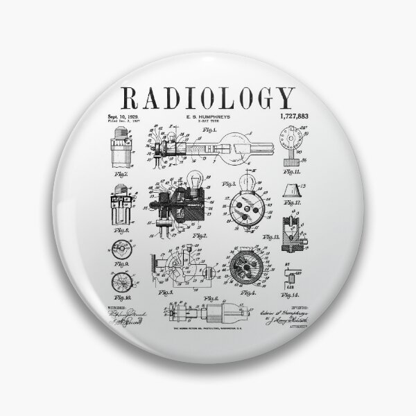 Item preview, Radiology Technician Radiologist Xray Tech Vintage Patent designed and sold by GrandeDuc.