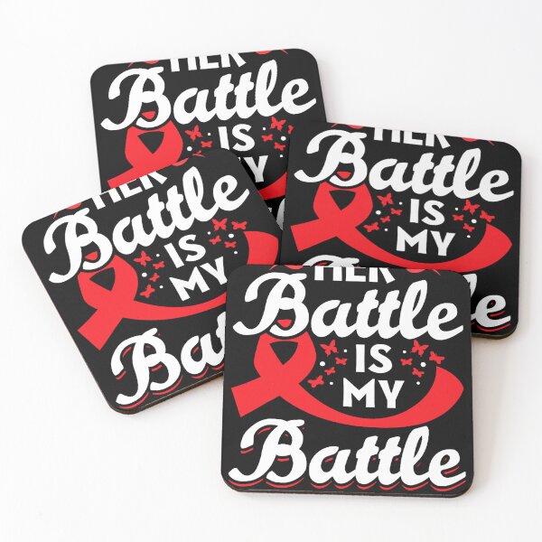 Item preview, Her Battle Is My Battle HIV AIDS Awareness designed and sold by EagmianPheolea.