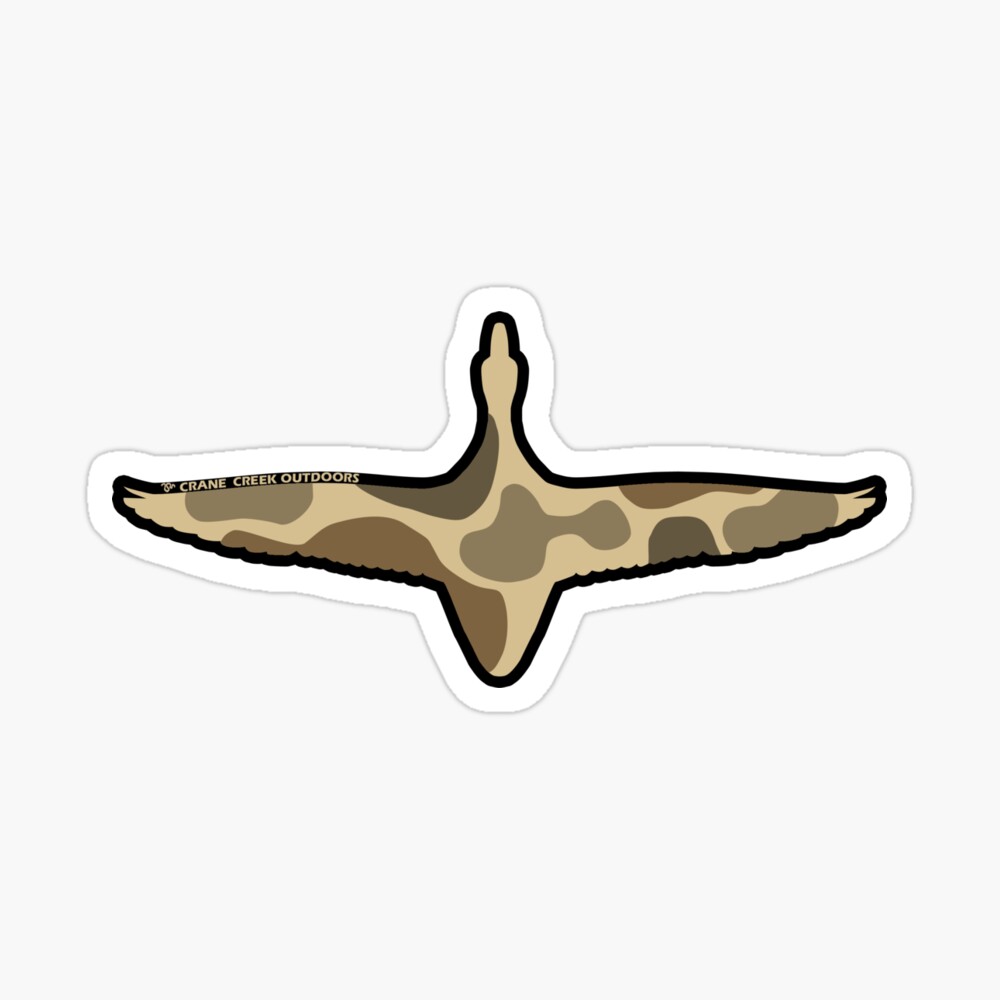 Mallard Wingspan, Old School Camo | iPhone Case