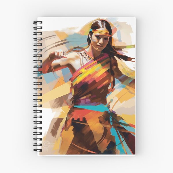 Item preview, Rhythmic Essence: Indigenous Dance in Vivid Colors designed and sold by Brand Uno Studio.