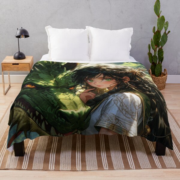 Item preview, Girl and her Dragon 1 designed and sold by Dawn van Doorn.