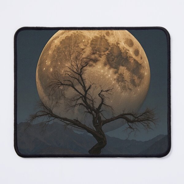 Item preview, Majestic Moonlight: A Celestial Symphony in Art designed and sold by Fafa ND.