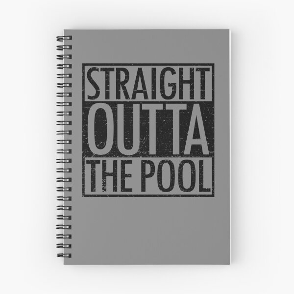 Item preview, Straight Outta The Pool Funny Swimming Pool Swim Team Gear designed and sold by DynamicDesign.