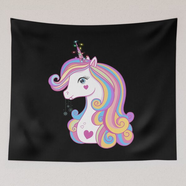 Item preview, Enchanting Unicorn Wonderland: A Winter's Tale of Lights, Unicorns, and Snowflakes designed and sold by NaaEchDesign ⭐⭐⭐⭐⭐.