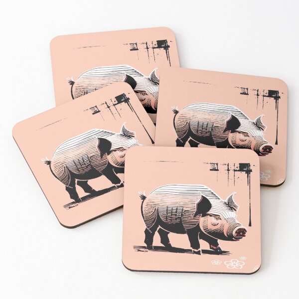 Item preview, Farm pig 016 designed and sold by RGBprints.