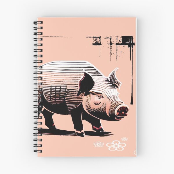 Item preview, Farm pig 016 designed and sold by RGBprints.