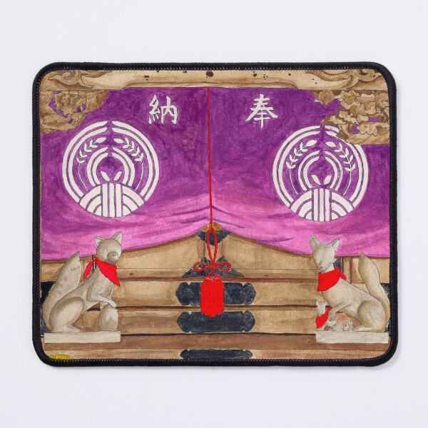 Item preview, Inari Shrine at Sensoji Temple Tokyo designed and sold by NatashaBirdi.