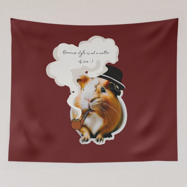 Item preview, Elegant guinea pig (Because style is not a matter of size) designed and sold by ViaNature.