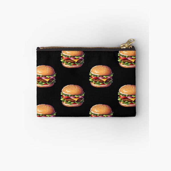 Item preview, Pixel Art Hamburger - Food art designed and sold by octoboobs.