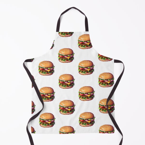Item preview, Pixel Art Hamburger - Food art designed and sold by octoboobs.