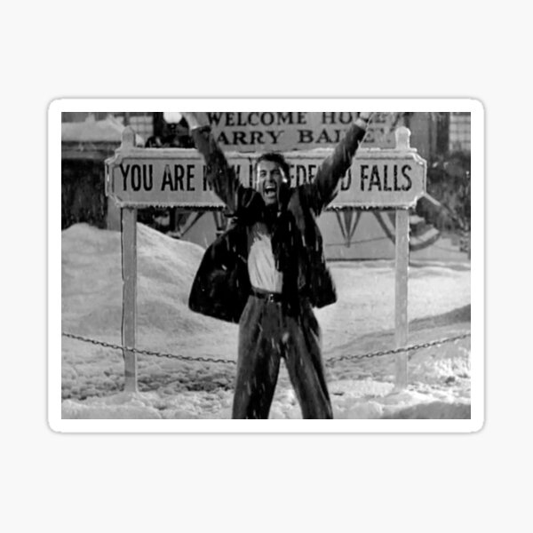 Aperçu de l'œuvre C'est une vie merveilleuse Bedford Falls créée et vendue par Clsweetcreations.