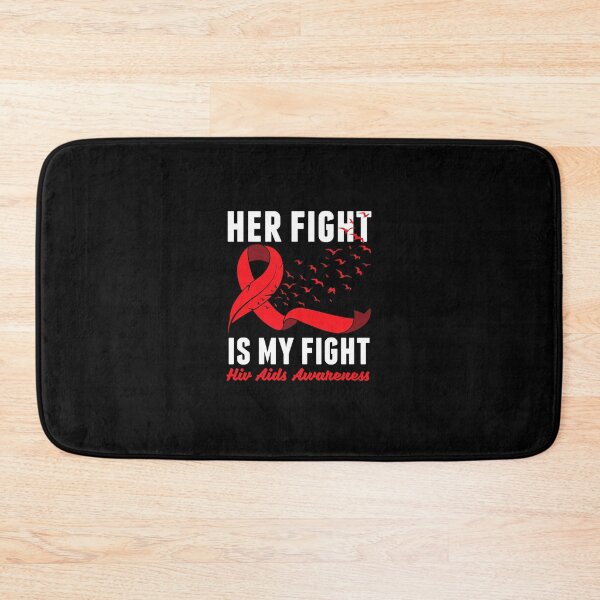 Item preview, Her Fight Is My Fight HIV AIDS Awareness Family Support   (2) designed and sold by EagmianPheolea.