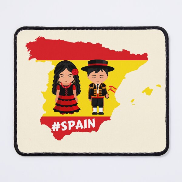 Item preview, Spain Flag Map  designed and sold by Stefan Z..
