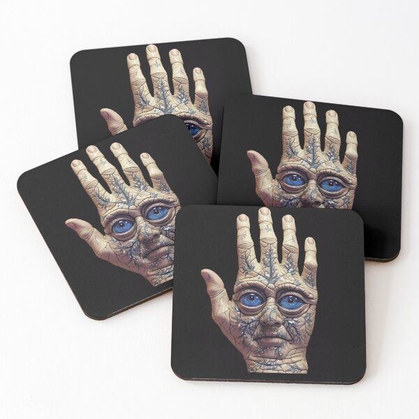 Item preview, “Divine Hand, Sublime Gaze: Horus in the Curvature” designed and sold by Art-Vortex-fr.