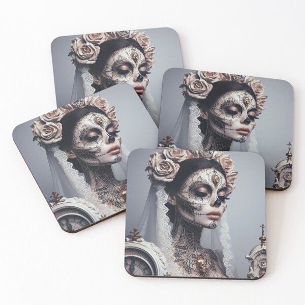 Item preview, Beautiful bride Aristocratic Gothic Widow  designed and sold by AiPoliviosArt.