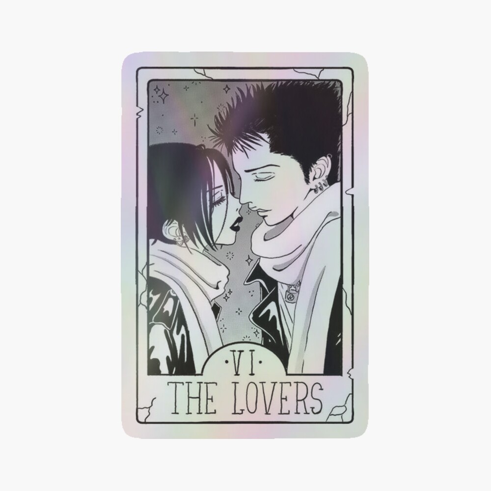 Nana and Ren The Lovers Tarot Card