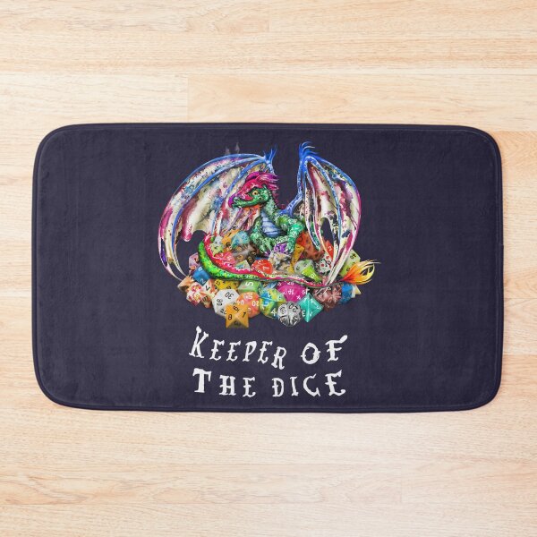 Item preview, The Dice Keeper | D&D Dice Cartoon Dragon W  designed and sold by Snootrac.