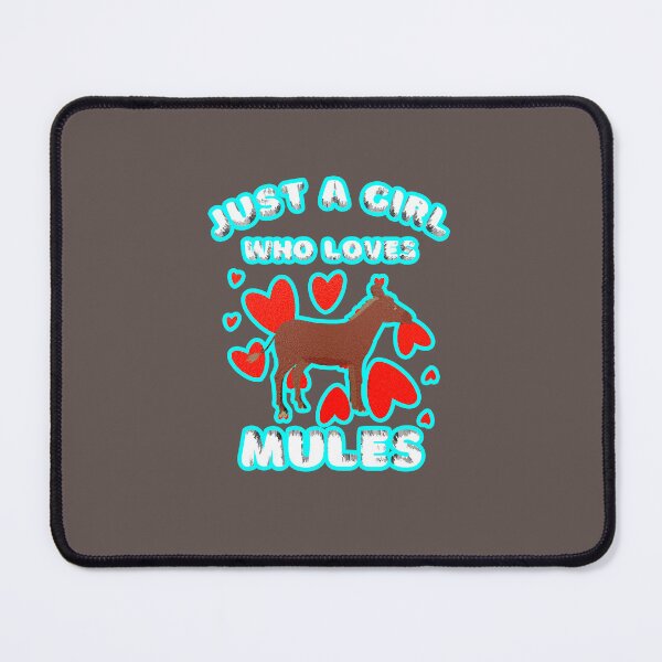 Item preview, Just A Girl Who Loves Mules Funny #1 designed and sold by creativerooney.
