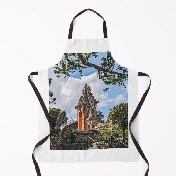 Item preview, Framed by Nature: A Balinese Temple Spire designed and sold by AneeshPro.