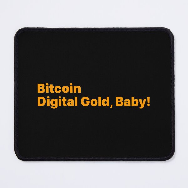 Item preview, Bitcoin Digital Gold, Baby! (Bitcoin Orange) designed and sold by NautilusMare.
