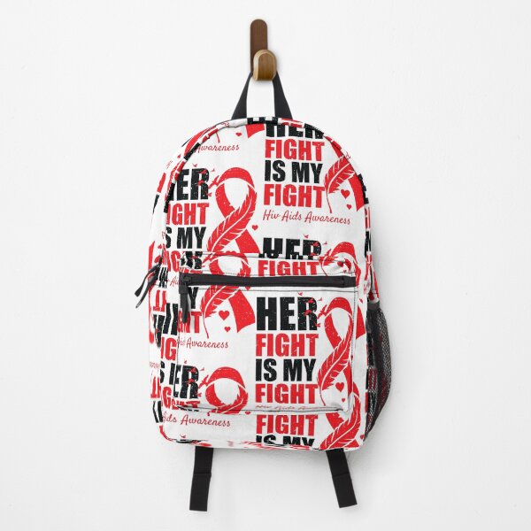 Item preview, Her Fight Is My Fight HIV AIDS Awareness Family Support  (1) designed and sold by EagmianPheolea.