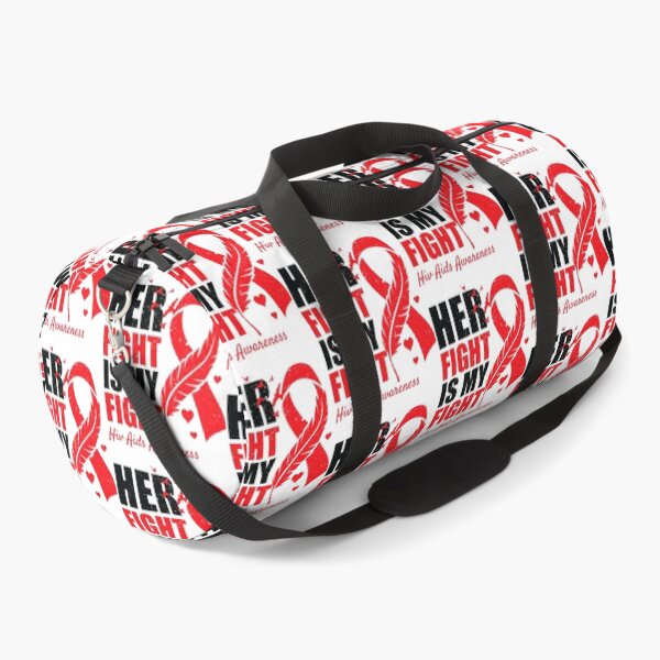 Item preview, Her Fight Is My Fight HIV AIDS Awareness Family Support  (1) designed and sold by EagmianPheolea.