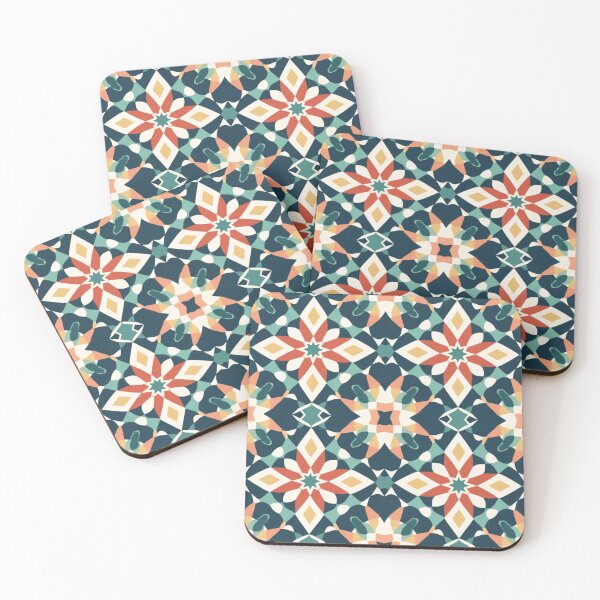 Item preview, Moroccan Wall Tile Digital Pattern designed and sold by zolarche.