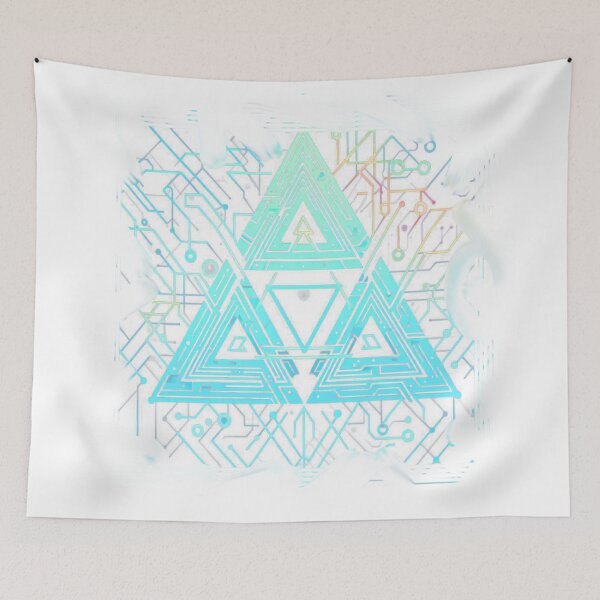 Item preview, Futuristic triangle designed and sold by PointGofficiel.