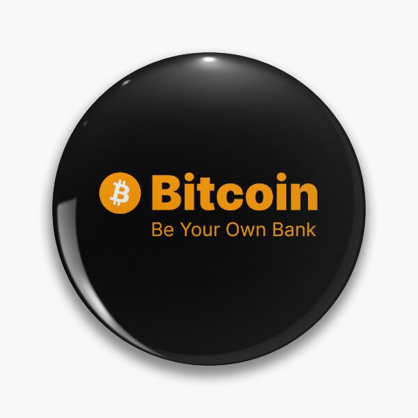 Item preview, Bitcoin - Be Your Own Bank (Bitcoin Orange) designed and sold by NautilusMare.