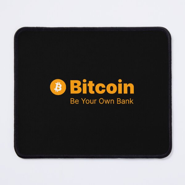Item preview, Bitcoin - Be Your Own Bank (Bitcoin Orange) designed and sold by NautilusMare.
